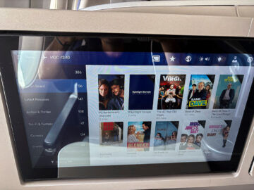 Lufthansa Aribus A350 Ex Pal Business Class Entertainment Filme 2