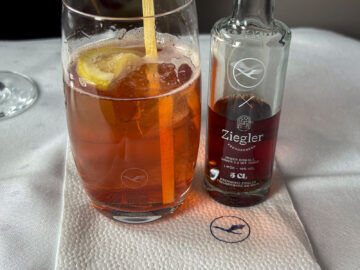 Lufthansa Aribus A350 Ex Pal Business Class Ziegler Avionic Aperitif