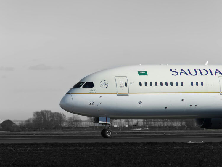 Saudia Boeing 787 Dreamliner Copyright