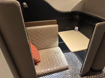Singapore Airlines Silverkris Lounge Bangkok Arbeitspod