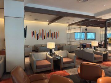 Singapore Airlines Silverkris Lounge Bangkok Lounge Sessel