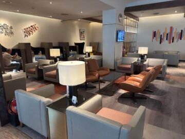 Singapore Airlines Silverkris Lounge Bangkok Sitzbereich