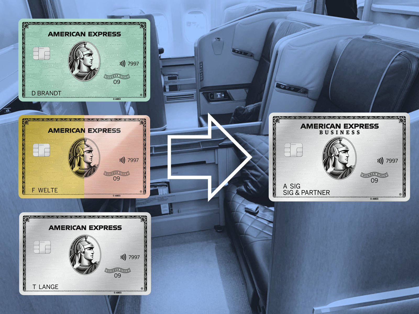 Wechsel American Express Platinum Card American Express Business Platinum Card V2