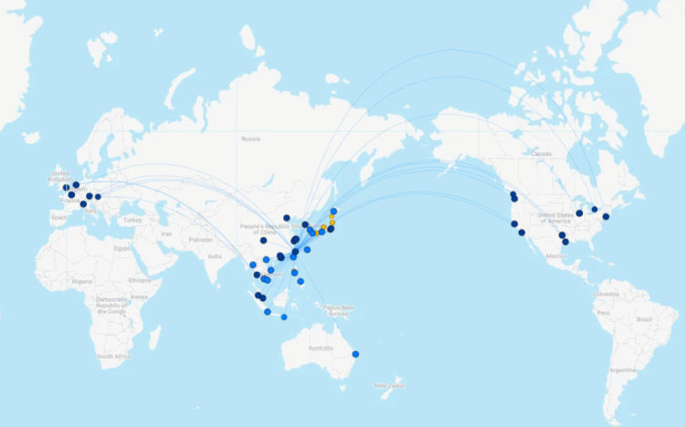 Eva Air Streckennetz September 2025 Flightconnections