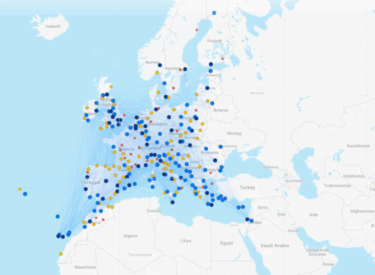 Ryanair Streckennetz Oktober 2025 Flightconnections