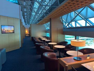 Singapore Airlines Silverkris Lounge Taipei Taoyuan Blick In Die Lounge3
