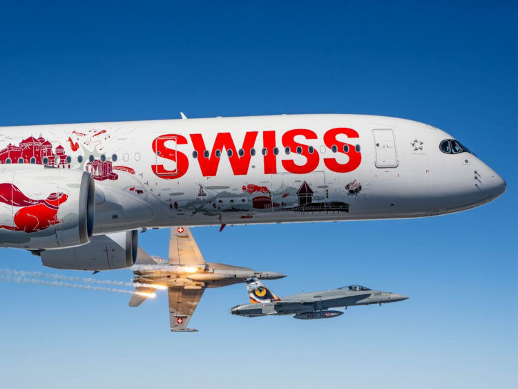 Swiss Airbus A350 900 F18 Copyright Vbs : Swiss Air Force : Christian Lucek
