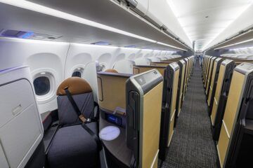 American Airlines Neue Business Class Flagship Suite Airbus A321xlr Kabine Copyright