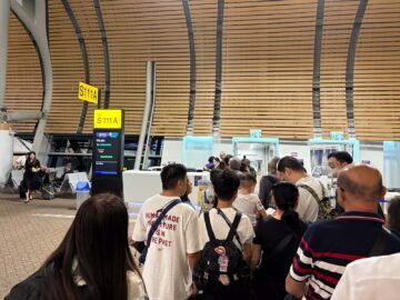Flughafen Airport Bangkok Gate Boarding