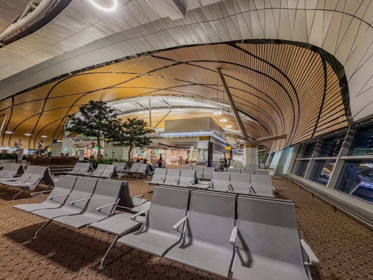 Flughafen Airport Bangkok Gate Wartebereich