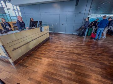 Flughafen Stockholm Gate Schalter