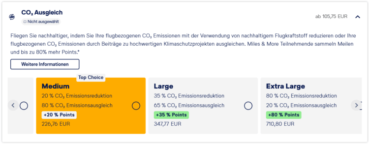 Miles And More Co2 Ausgleichspaket Frankfurt Buenos Aires Lufthansa First Class