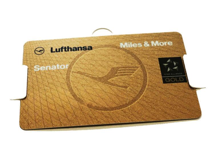 Miles And More Senator Status Star Alliance Gold Karte