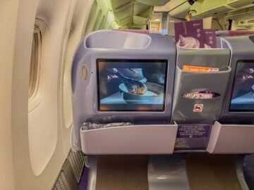 Thai Airways Boeing 777 200 Business Class Fensterplatz