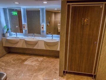 Turkish Airlines Lounge Bangkok Dusche