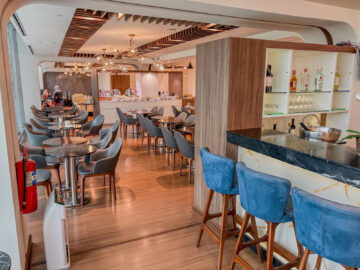 Turkish Airlines Lounge Bangkok Essenbereich