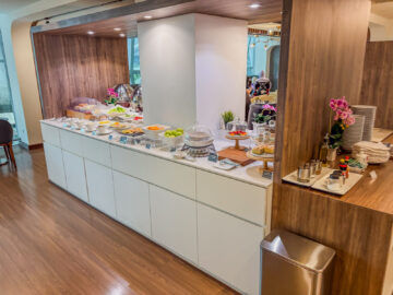 Turkish Airlines Lounge Bangkok Speise Buffet