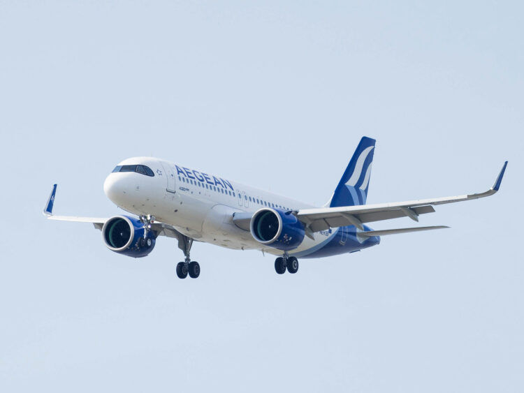 Aegean Airlines Airbus A320 Neo Unsplash
