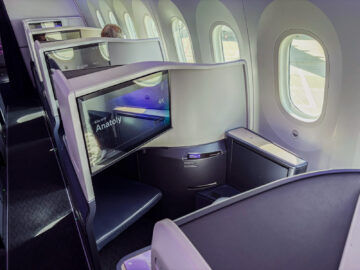 Air New Zealand Boeing 787 9 Neue Business Premier Class Fensterplaetze Vorne
