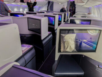 Air New Zealand Boeing 787 9 Neue Business Premier Class Fenstersitz Und Kabine