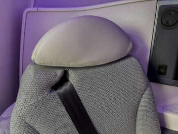 Air New Zealand Boeing 787 9 Neue Business Premier Class Kopfstuetze Sitz