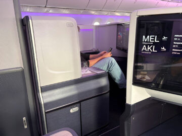 Air New Zealand Boeing 787 9 Neue Business Premier Class Sitz Privat