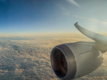 Air New Zealand Boeing 787 9 Triebwerk Wingview