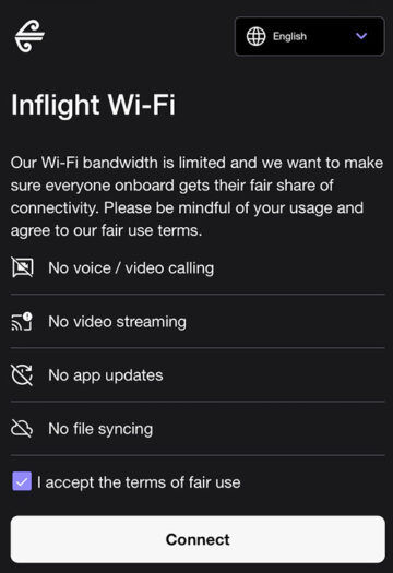 Air New Zealand Wifi Boeing 787 9 Oktober 2025