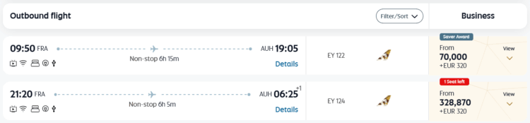 Etihad Guest Saver Vs Flexibel