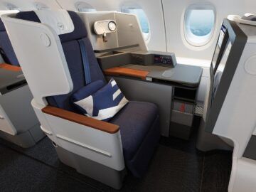 Lufthansa Airbus A380 Business Class Sitz Fenster Thompson Vantage Xl Copyright