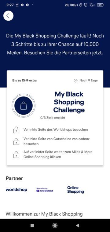 Miles And More My Black Shopping Challenge 1