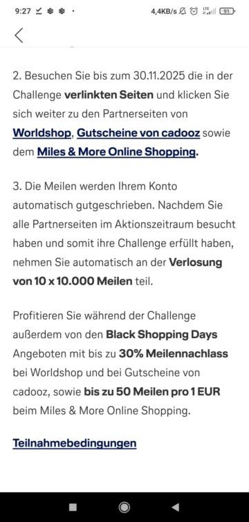 Miles And More My Black Shopping Challenge 3