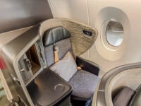 Turkish Airlines Airbus A350 900 Business Class Sitz Fenster 5