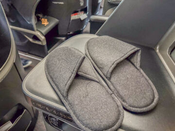 Turkish Airlines Airbus A350 900 Business Class Slipper Schuhe