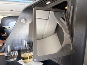 Turkish Airlines Airbus A350 900 Business Class Spiegel