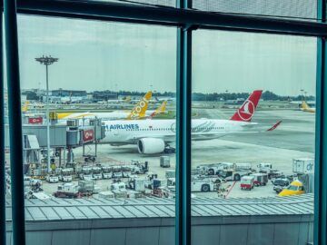 Turkish Airlines Airbus A350 900 Flughafen Singapur Scoot
