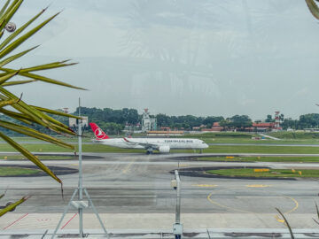 Turkish Airlines Airbus A350 900 Singapur Changi Airport