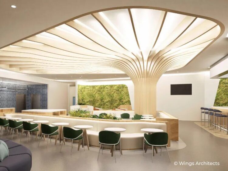 Skyteam Lounge Frankfurt Terminal 3 Rendering Beitragsbild