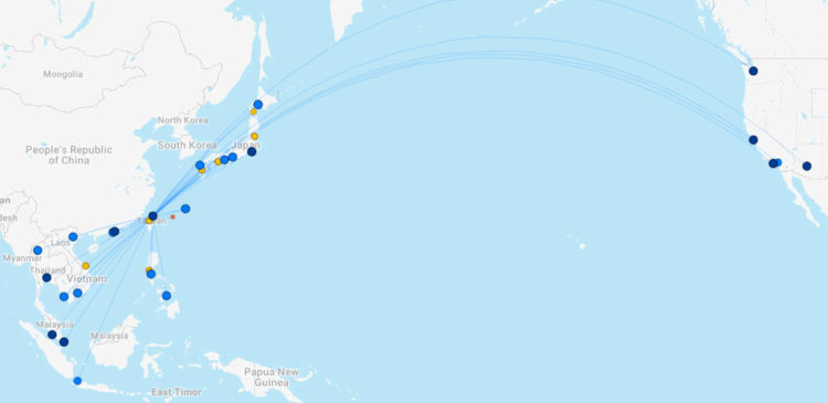 Starlux Airlines Strecken Flightconnections