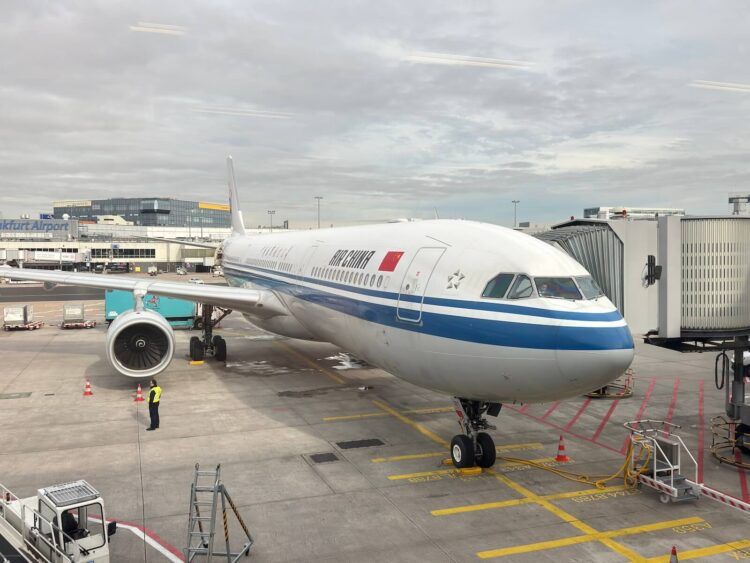 Air China Business Class Airbus A330 300 Flugzeug