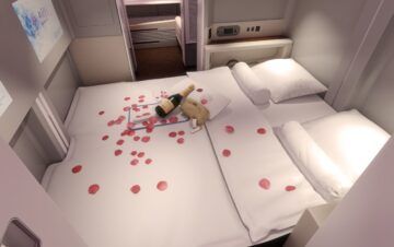 China Eastern Boeing 777 First Class Bed Copyright