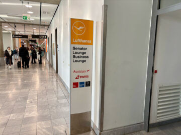 Flughafen Stuttgart Wegweise Lufthansa Business Senator Lounges
