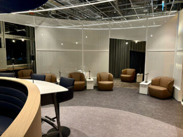 Lufthansa Business Lounge Stuttgart Arbeitsbereich