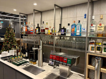 Lufthansa Senator Lounge Stuttgart Drinks Auswahl