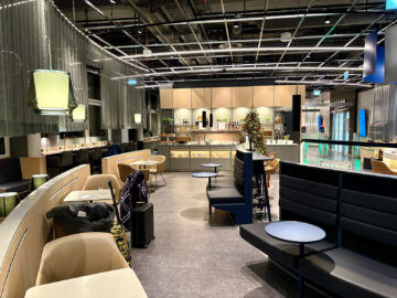 Lufthansa Senator Lounge Stuttgart Essensbereich