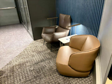 Lufthansa Senator Lounge Stuttgart Sitzecke
