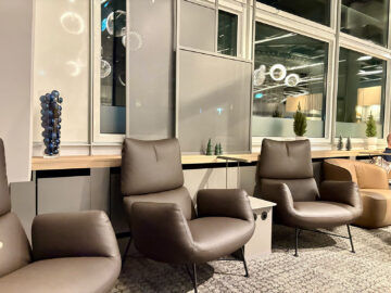 Lufthansa Senator Lounge Stuttgart Sitzmoeglichkeiten