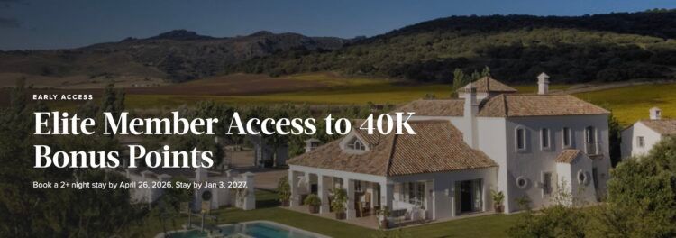 Marriott Bonvoy Homes Villas Promo April 2026