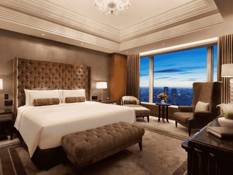 Shangri La Tokyo Suite View Copyright