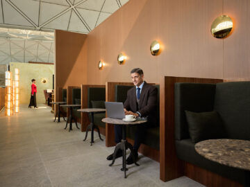 Cathay Pacific The Wing First Alcove Copyright